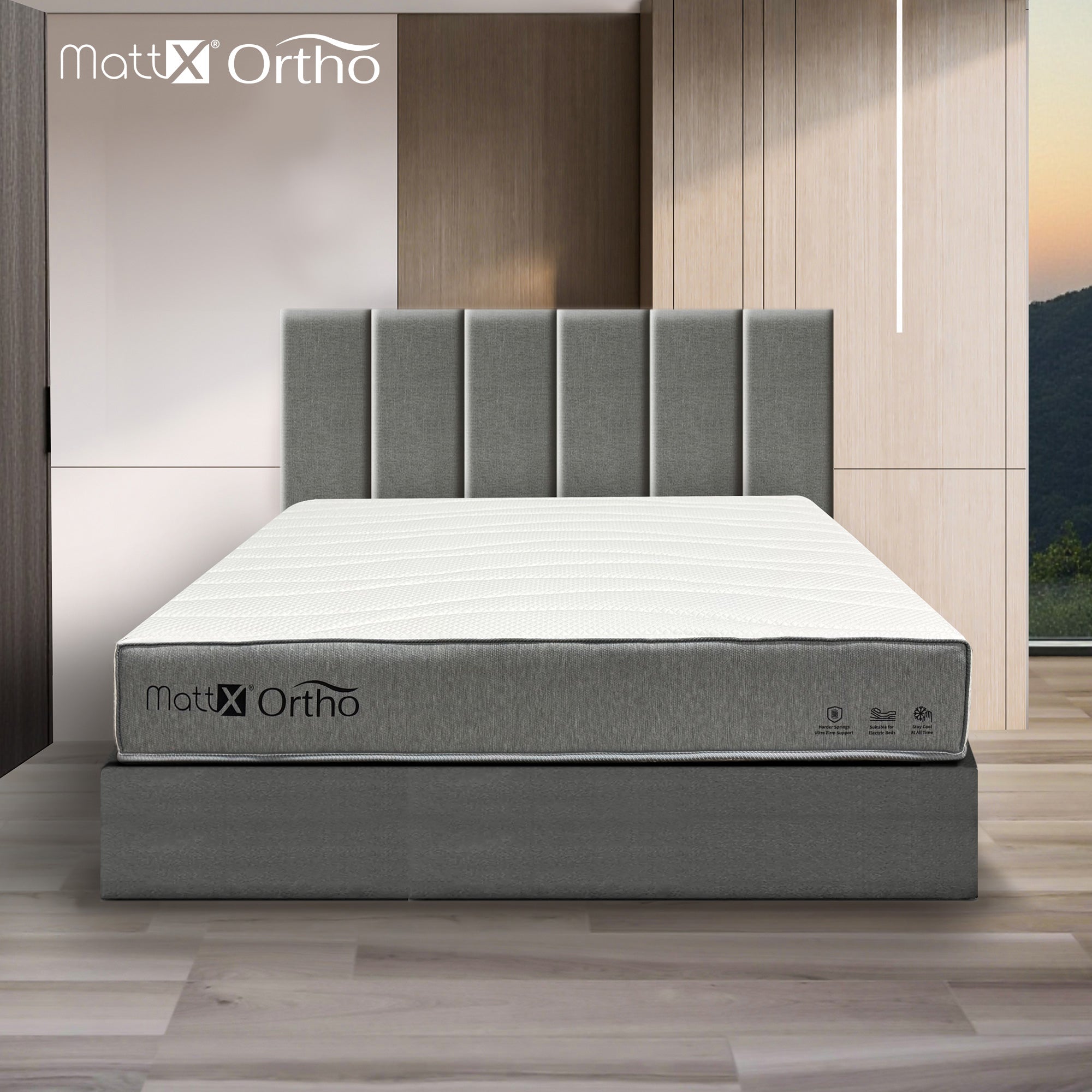Ortho Mattress Smart Bed Base SX Bundle