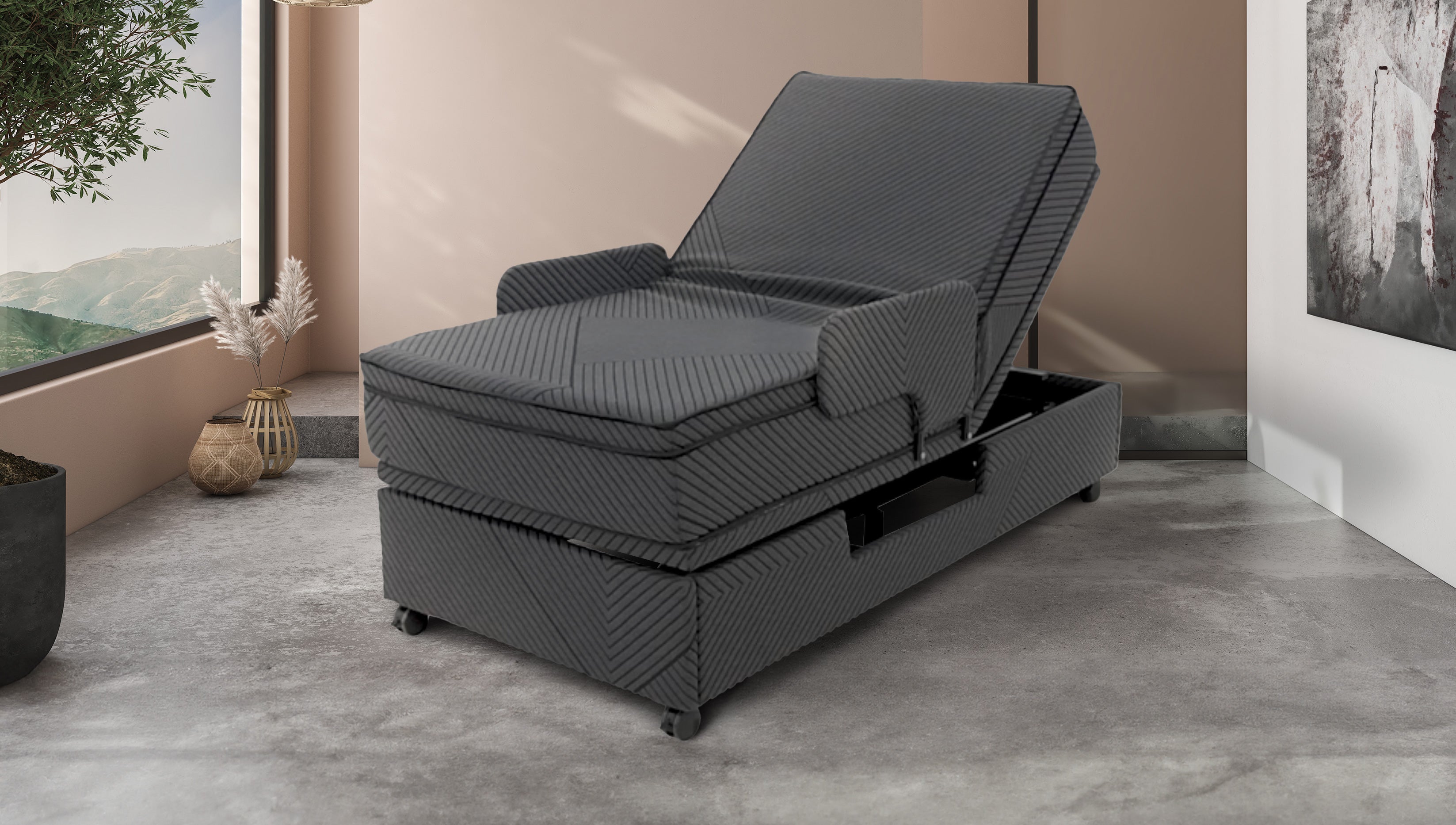 180° Swivel Recliner Senior Bed